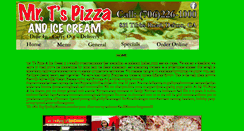 Desktop Screenshot of mrtpizza.com